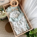 Protectie somn – Baby Nest vafe cu mix de flori- menta (4)